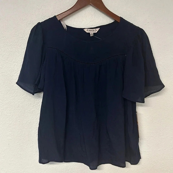 Nanette Lepore Chic Romantic Curbed
Yoke flutter sleeves Boho Flowy small NWT - Picture 3 of 12